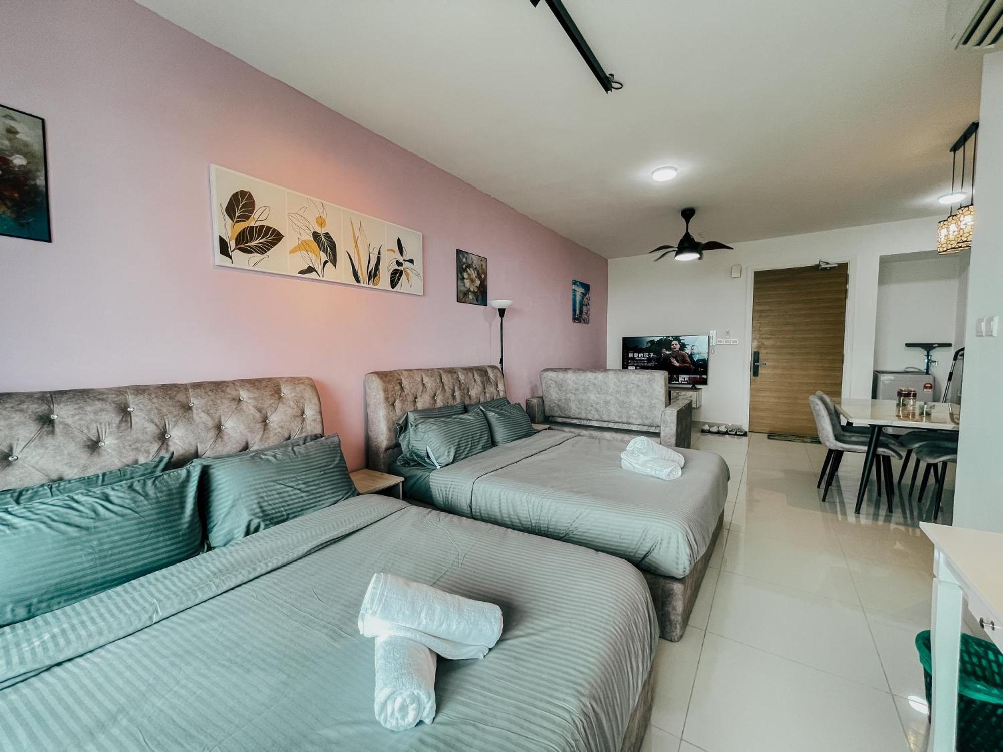 Teega Suites Puteriharbour By Wp Homestay Johor Bahru Luaran gambar