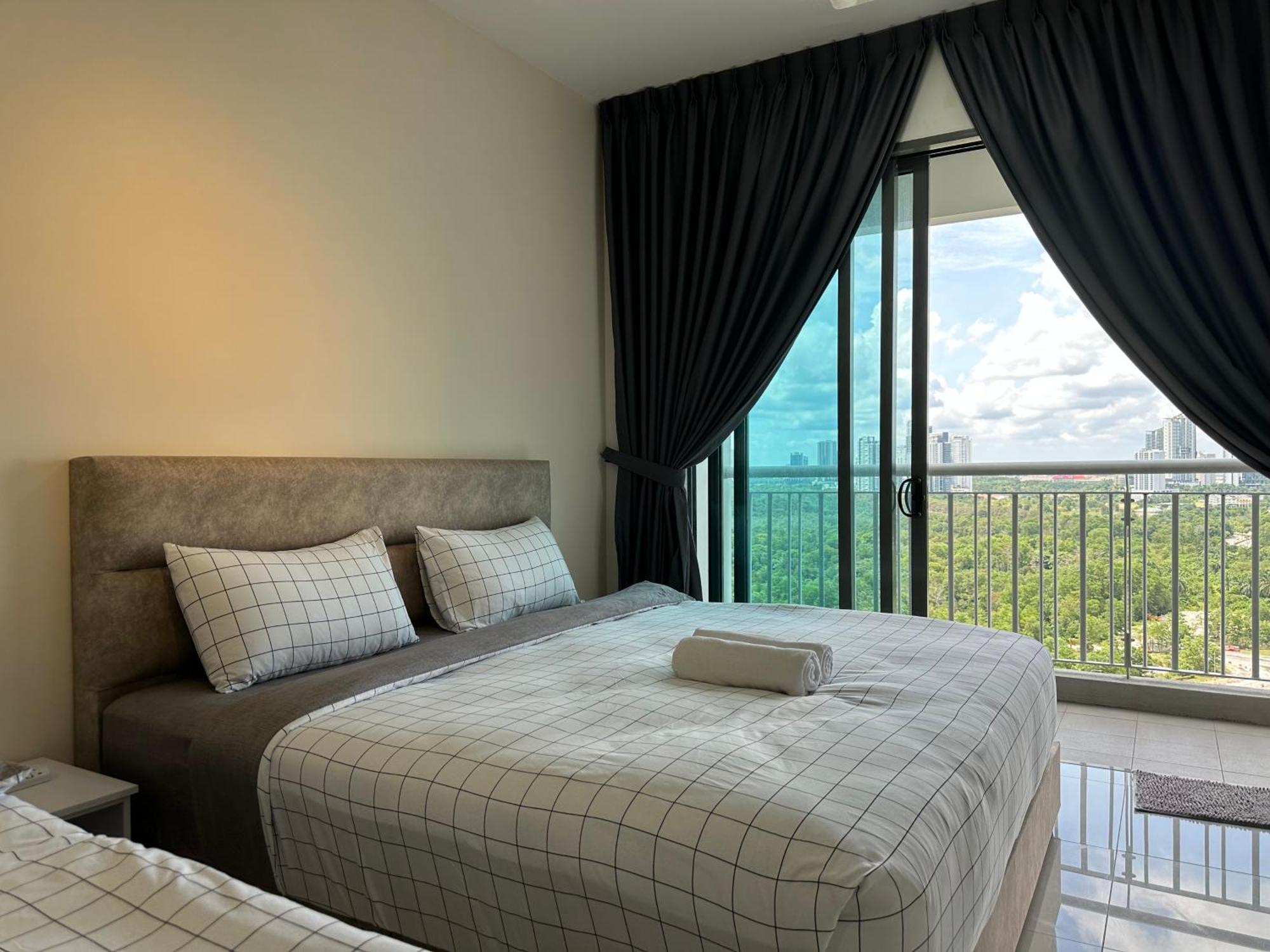 Teega Suites Puteriharbour By Wp Homestay Johor Bahru Bilik gambar