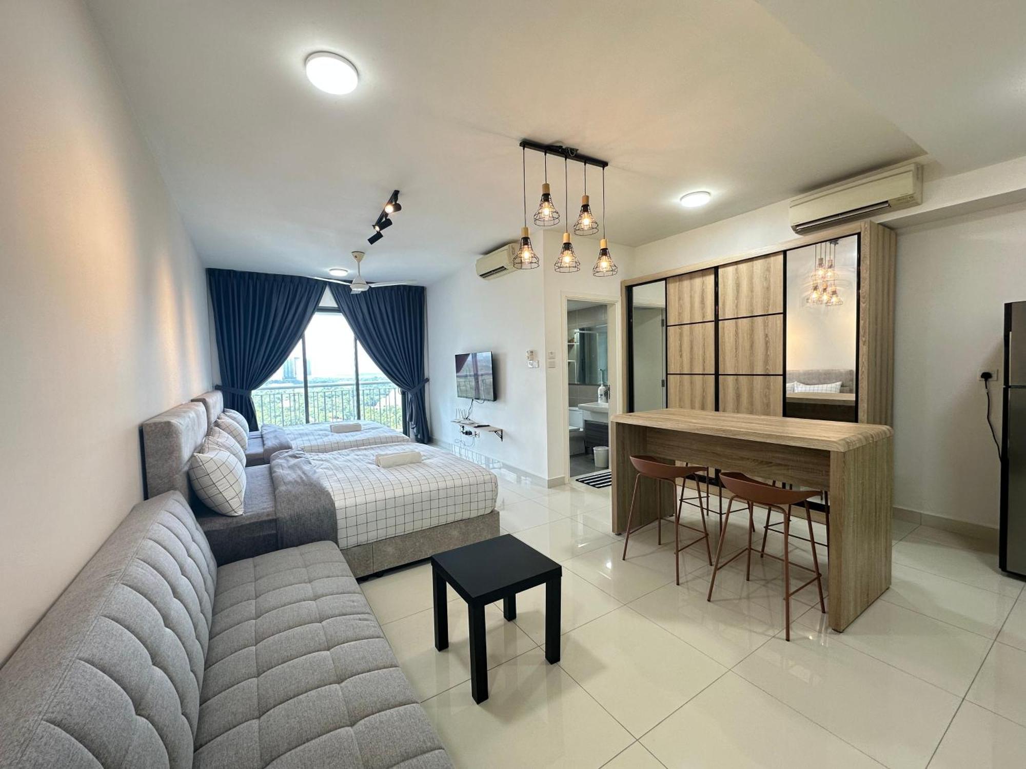 Teega Suites Puteriharbour By Wp Homestay Johor Bahru Bilik gambar