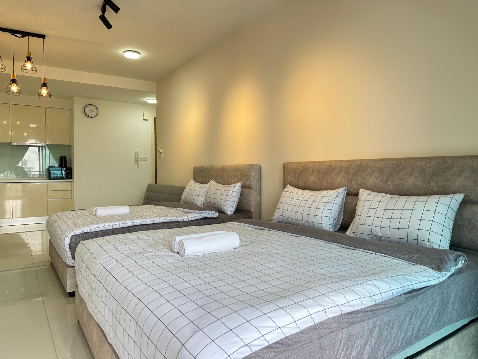 Teega Suites Puteriharbour By Wp Homestay Johor Bahru Bilik gambar