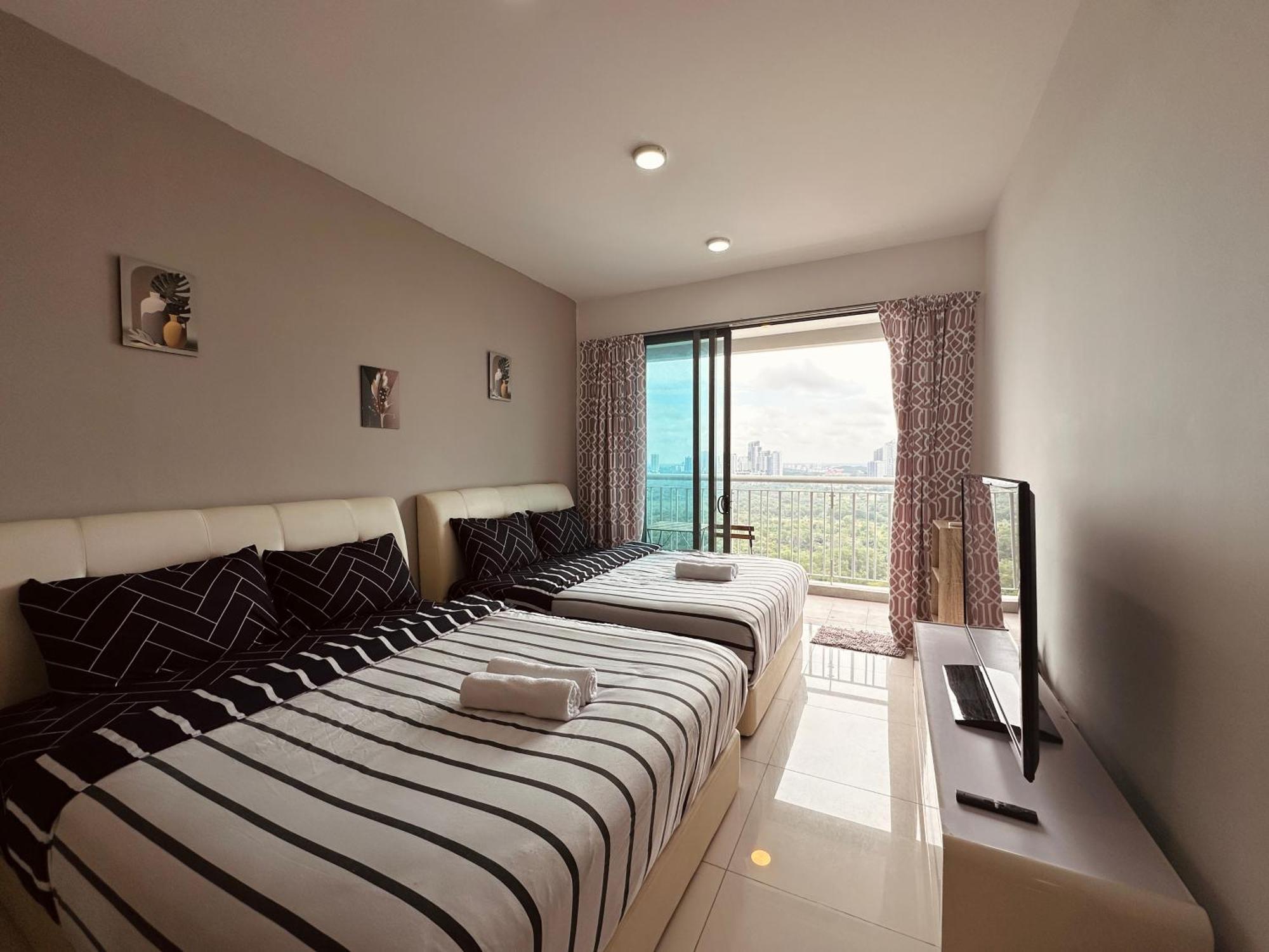 Teega Suites Puteriharbour By Wp Homestay Johor Bahru Bilik gambar